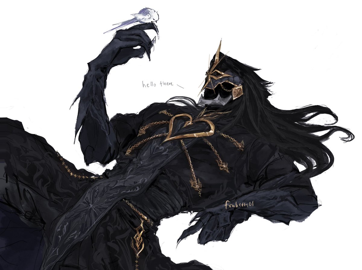 old drawing but guys why is he actually so scary
