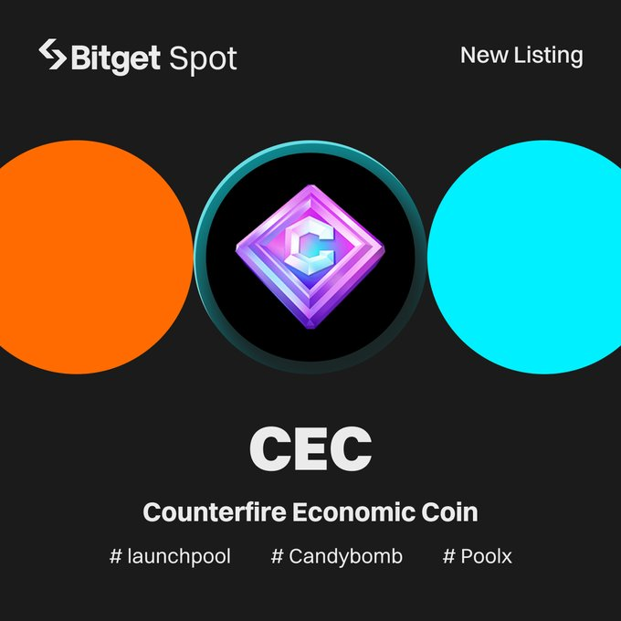 Dachangtui_'s tweet photo. 8 月 28 日， @bitgetglobal  即将上线 #Launchpool  项目 @playCounterFire （ $CEC ），总奖池为 1154万枚 
 $CEC 。

质押开放时间:
☑️8 月 30 日 14:00 — 9 月 9 日 14:00（UTC+8）。
☑️CEC/USDT 现货交易对开放时间:9月9日18:00（UTC+8）。

#bitgetspot #BitgetLaunchpool #Bitget https://t.co/vcjjNMV3IK