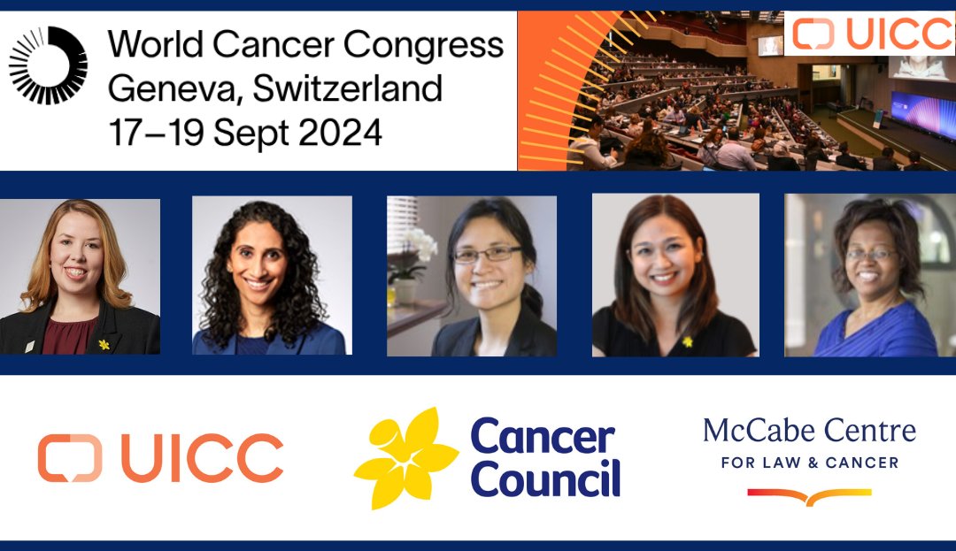 McCabe Centre for Law & Cancer (@mccabe_centre) on Twitter photo Our team of legal experts will all be presenting at the World Cancer Congress in Geneva next month, with latest legal advancements on global cancer issues. <a href="/uicc/">Union for International #CancerControl</a> mccabecentre.org/news-and-updat… Our team of legal experts will all be presenting at the World Cancer Congress in Geneva next month, with latest legal advancements on global cancer issues. <a href="/uicc/">Union for International #CancerControl</a> mccabecentre.org/news-and-updat…