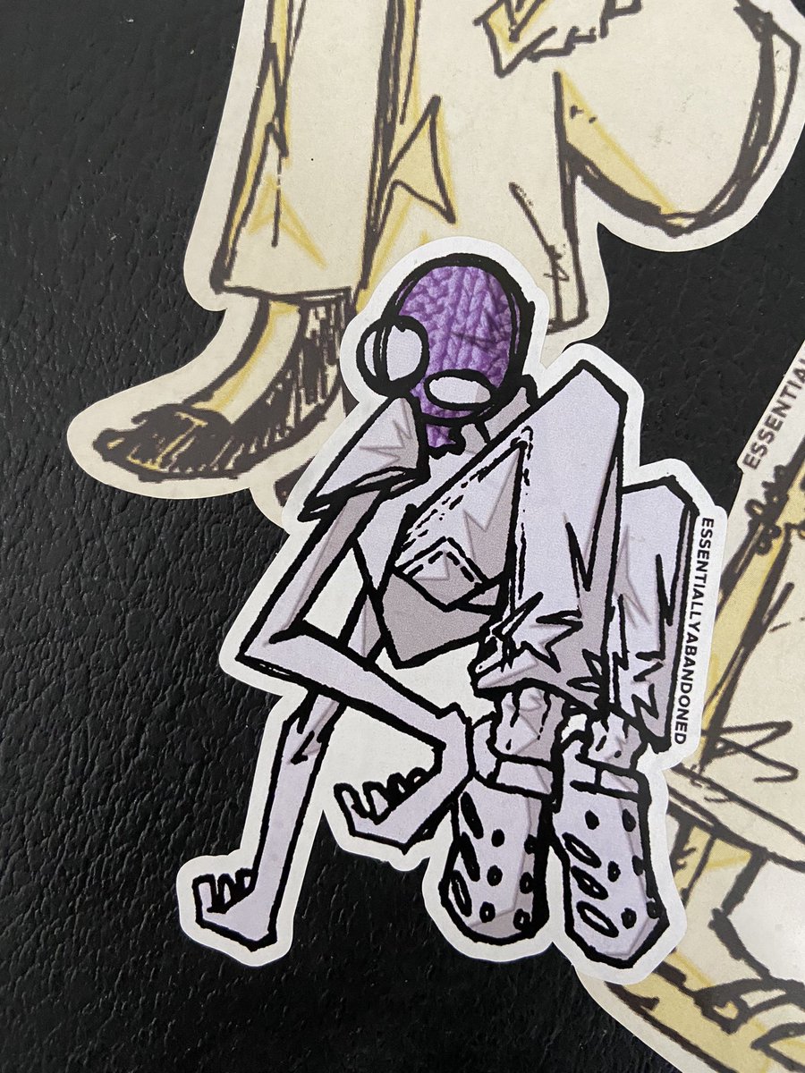 yozzaky's tweet photo. Stickers for ESSENTIALLYABANDONED !! https://t.co/NEOgwA1Gua