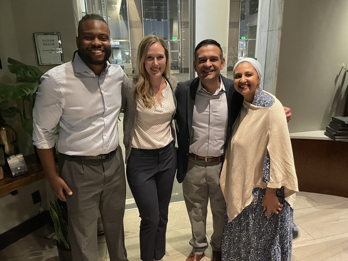 First night of International Functional and Reconstructive Urology Update #IFRU with our current fellows and future fellow!  <a href="/DonaldDeglover/">Nick Seranio</a> <a href="/stephjensenmd/">Stephanie Jensen</a> <a href="/jkashkoush1/">Jasmine Kashkoush</a> <a href="/CityofHopeSurg/">City of Hope Surgery</a>