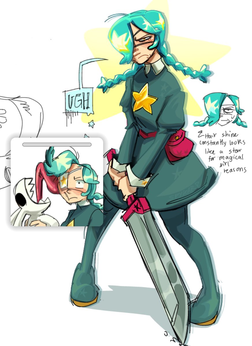 SpyKarp's tweet photo. shes starting to grow on me #Skullgirls https://t.co/X2TjpQnWtV