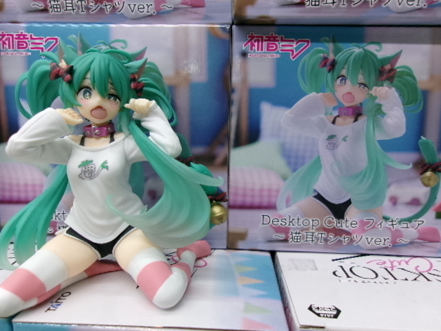 初音ミク Desktop Cute フィギュア ～ 猫耳Tシャツver. ～