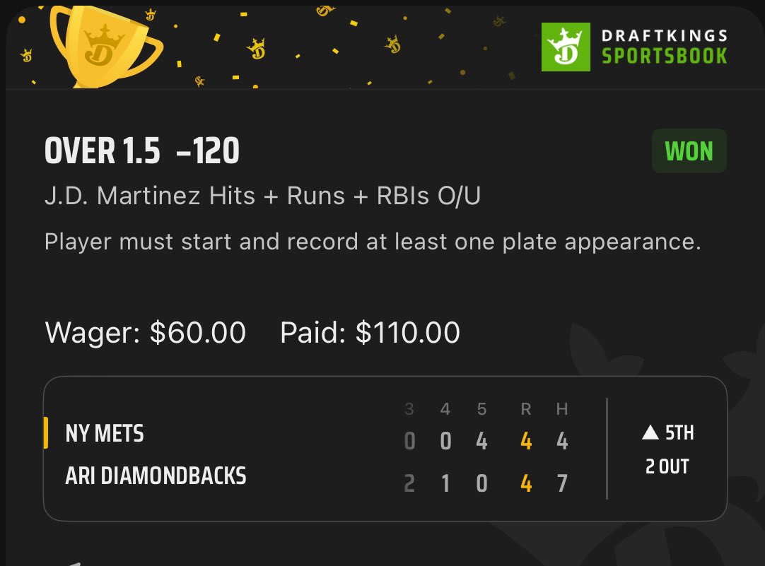 919Sharps's tweet photo. @SmoovesLocks stays hot in MLB😮‍💨
Tonight we cashed…
Rooker &amp; Ohtani HR LAY +1,294✅💰
Judge &amp; Vlad Hit Builder✅💰
JD Martinez o1.5 HRR✅💰
Orioles o.5 Team Bases Stolen✅💰 https://t.co/xYlJ3NBbI6