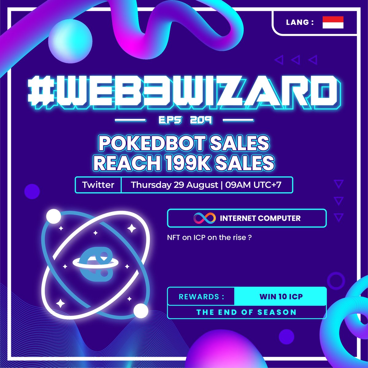 CryptoEights's tweet image. Pokedbot NFTs as they soar to 199K in sales! 

Is this a sign of the growing momentum for NFTs on the Internet Computer? Join us for an insightful discussion! 

Tuned in : x.com/i/spaces/1DXxy…

#NFT #ICP #Pokedbot #Blockchain #Web3