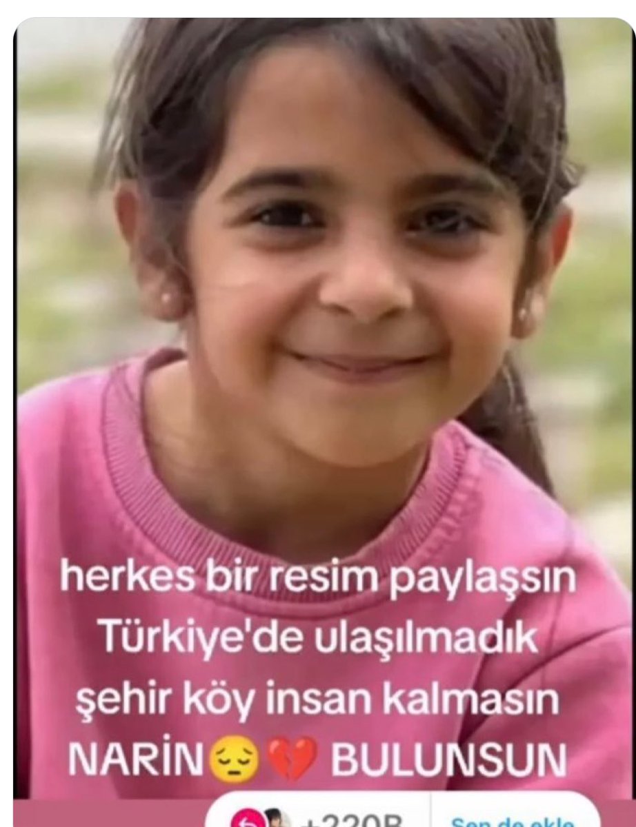 #Narin
Ah #narin im günlerdir neler yaşadın.failin bulunsa ne yazar.
#NarinGüranNerdesin