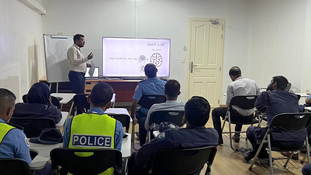 hrcmv's tweet image. HRCM conducted an Anti-Torture Act Awareness Session for Maldives Police Service on 28th August.

#Humanrights #Rightsawareness
