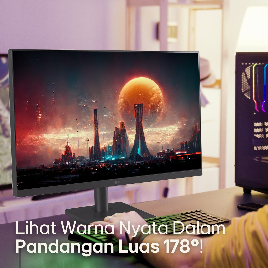 lgeindonesia's tweet image. Reproduksi warna yang jernih #LGLEDMonitor #25MS500. Pengalaman melihat yang tak tertandingi dengan teknologi IPS pada layar 24.5&quot; Full HD.

klik: lge.ai/6014mdoek

#LifesGood #ReinventYourFuture #BetterLifeforAll #InnovationforaBetterLife #LG #LGIndonesia