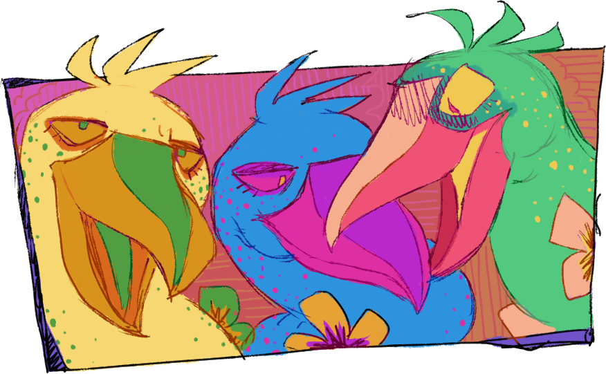 doing these 3bust 3expression random color palette ones for $50 toooooo