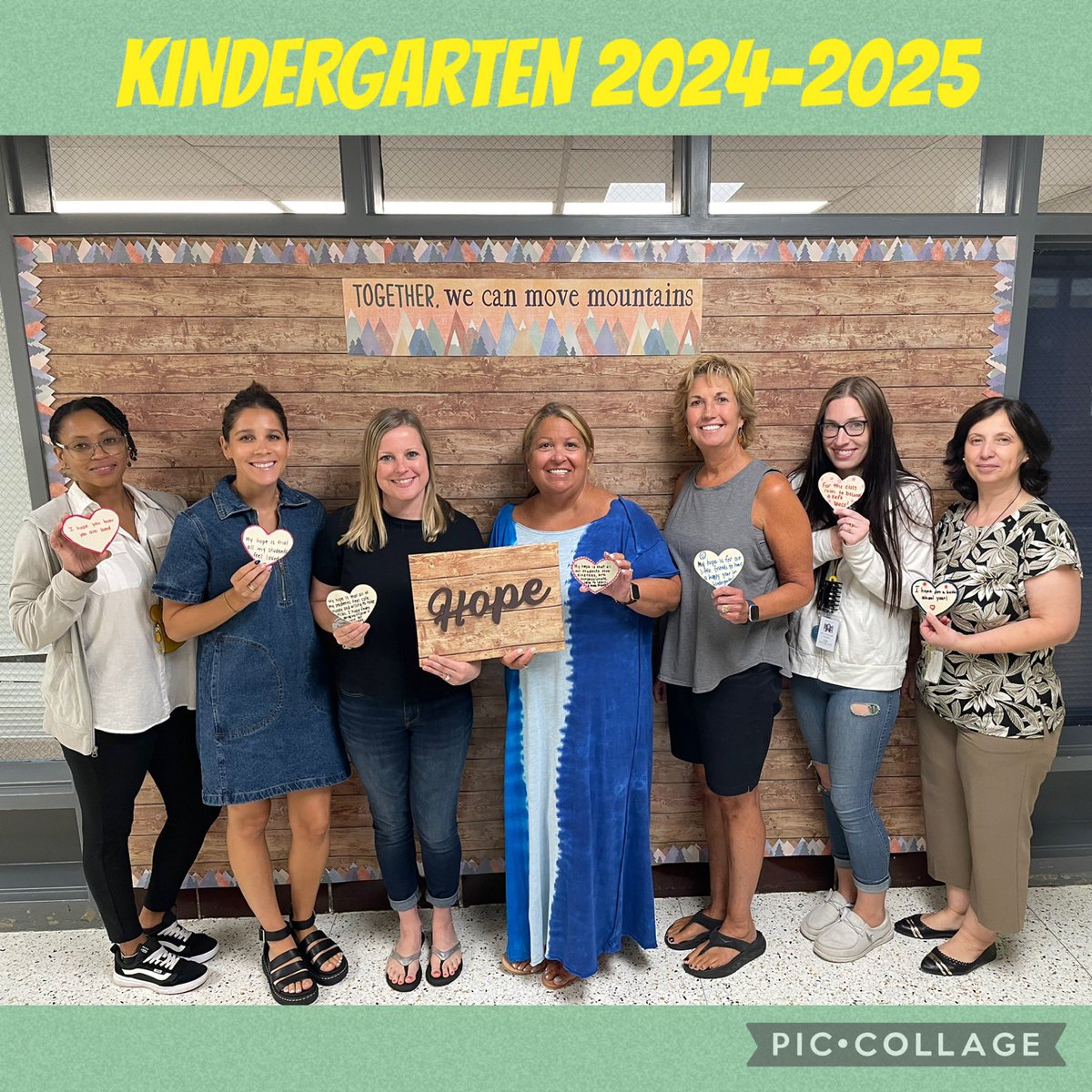 The Countryside Kindergarten Team is ready for another amazing school year! So excited to meet our new Kindergarten friends tomorrow! 😃💚💛#CSTogetherIsBetter #zumpettaszone  #Kindergarten