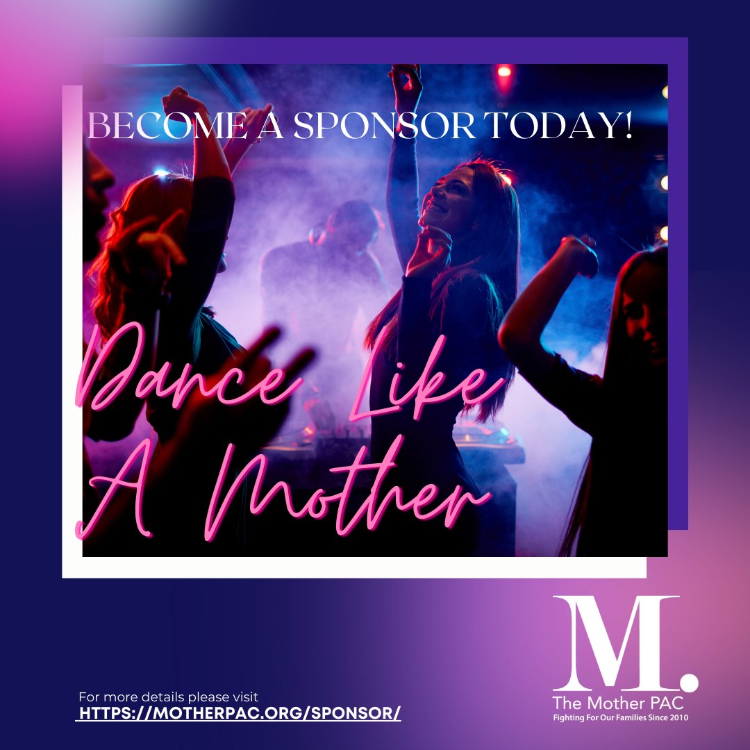 Become a Star Sponsor for Dance Like A Mother and champion accessible childcare. Support mothers and caregivers while making a significant impact. Explore your sponsorship options today! 🌟 motherpac.org/sponsor/
#StarSponsor #DanceForChange #MomPower