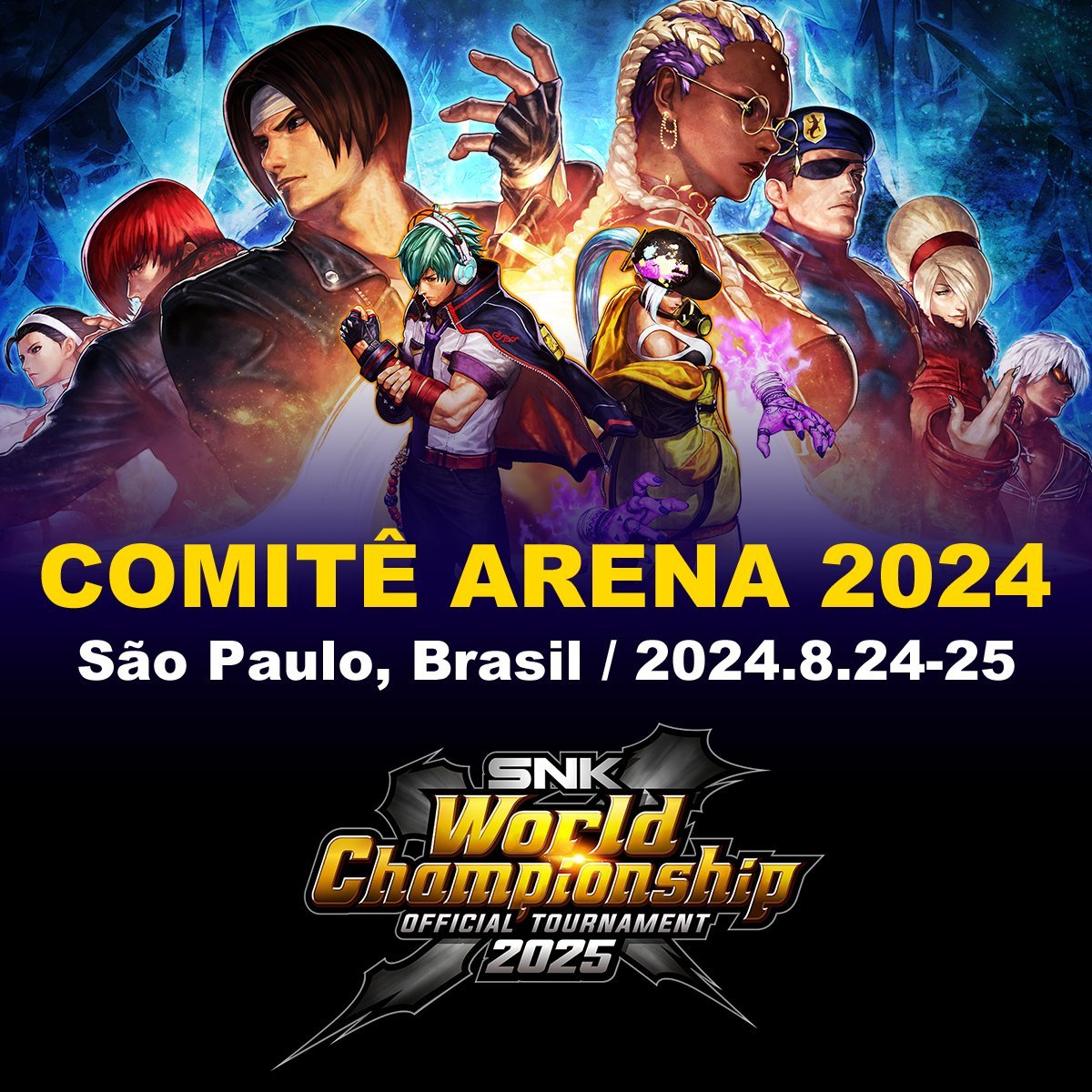 SNK GLOBAL (@snkpofficial) on Twitter photo SWC 2025 qualifying tournament COMITÊ ARENA 2024 #KOFXV results :
🏆 RamonDF
🥈 <a href="/Lauyagami1/">Lauyagami</a>
🥉 Duhkof
4th <a href="/PITERERNANDIS/">Piter Ernandis</a>
5th <a href="/Kaiser_666999/">KAISER666🐍</a>, Oráculo
7th <a href="/eehkang/">FKang</a>, Mobby
Congratulations to all!
Footage: youtu.be/O0eRHuPMcUE?t=…
#SNK #SWC2025 SWC 2025 qualifying tournament COMITÊ ARENA 2024 #KOFXV results :
🏆 RamonDF
🥈 <a href="/Lauyagami1/">Lauyagami</a>
🥉 Duhkof
4th <a href="/PITERERNANDIS/">Piter Ernandis</a>
5th <a href="/Kaiser_666999/">KAISER666🐍</a>, Oráculo
7th <a href="/eehkang/">FKang</a>, Mobby
Congratulations to all!
Footage: youtu.be/O0eRHuPMcUE?t=…
#SNK #SWC2025