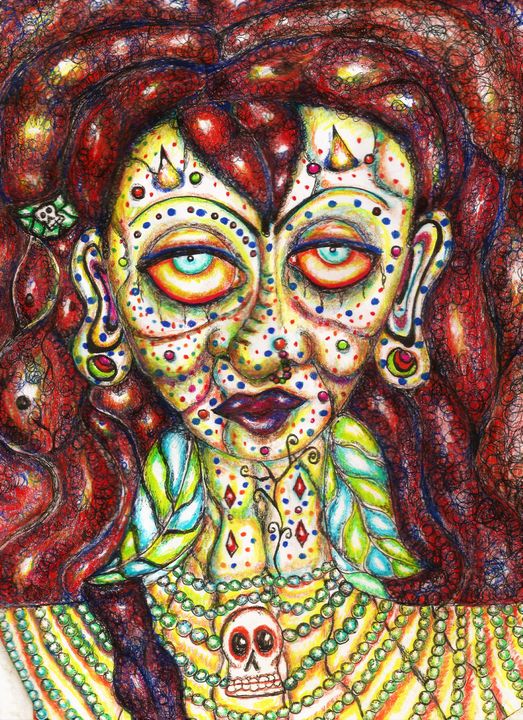 darkmoondoll's tweet photo. Art of the Day: "Necromancer". Buy at: https://t.co/0JUcBgqTLu https://t.co/WLs3SXQPIl