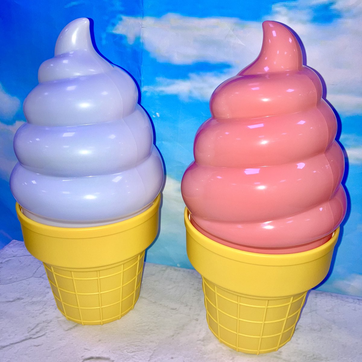 ❣今日の新景品❣ 『おもしろ雑貨シリーズ』に「ソフトクリームランプ