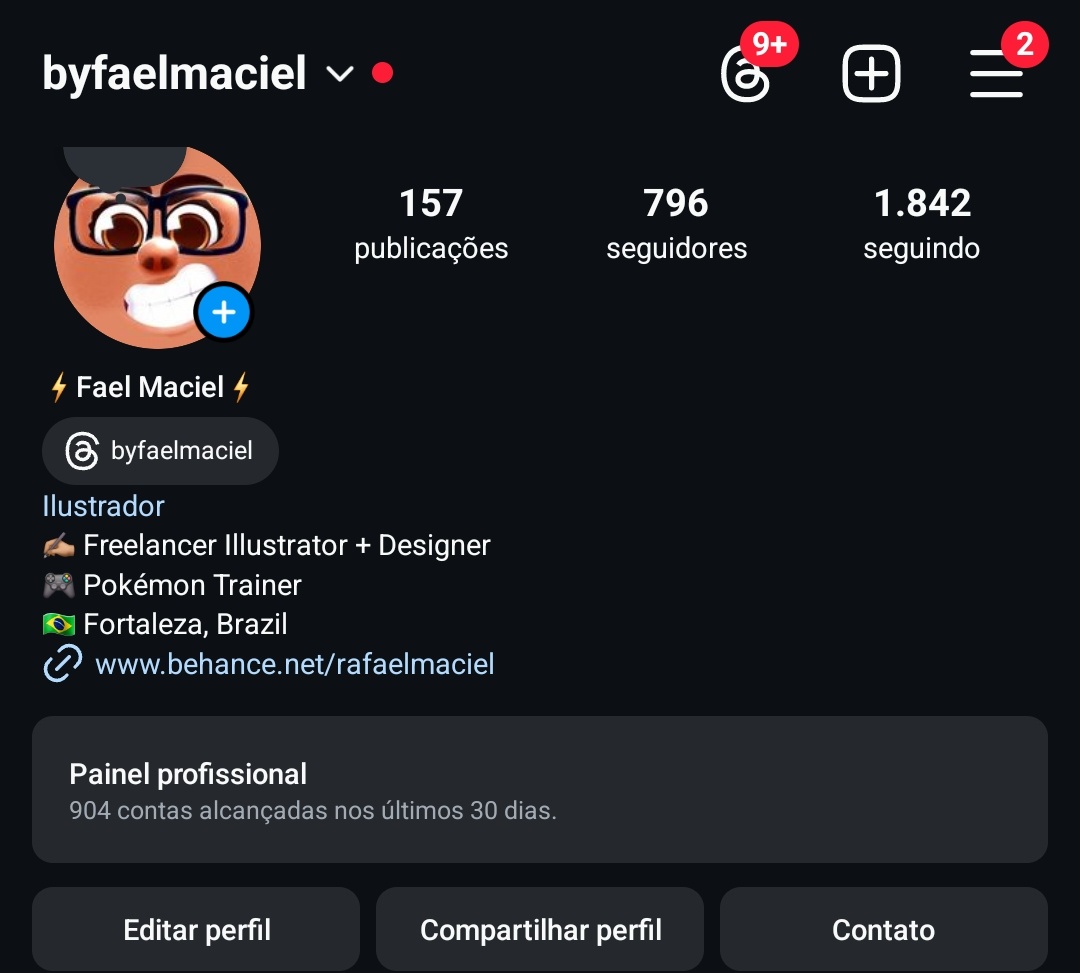 como esse site aqui só tem mais 24h de vida, quem quiser pode me seguir no Instagrão pois é a única outra rede q uso, conheci mta gente legal aqui e quem aparecer por lá sigo de volta tb 😁
Aqui eu: instagram.com/byfaelmaciel?i…