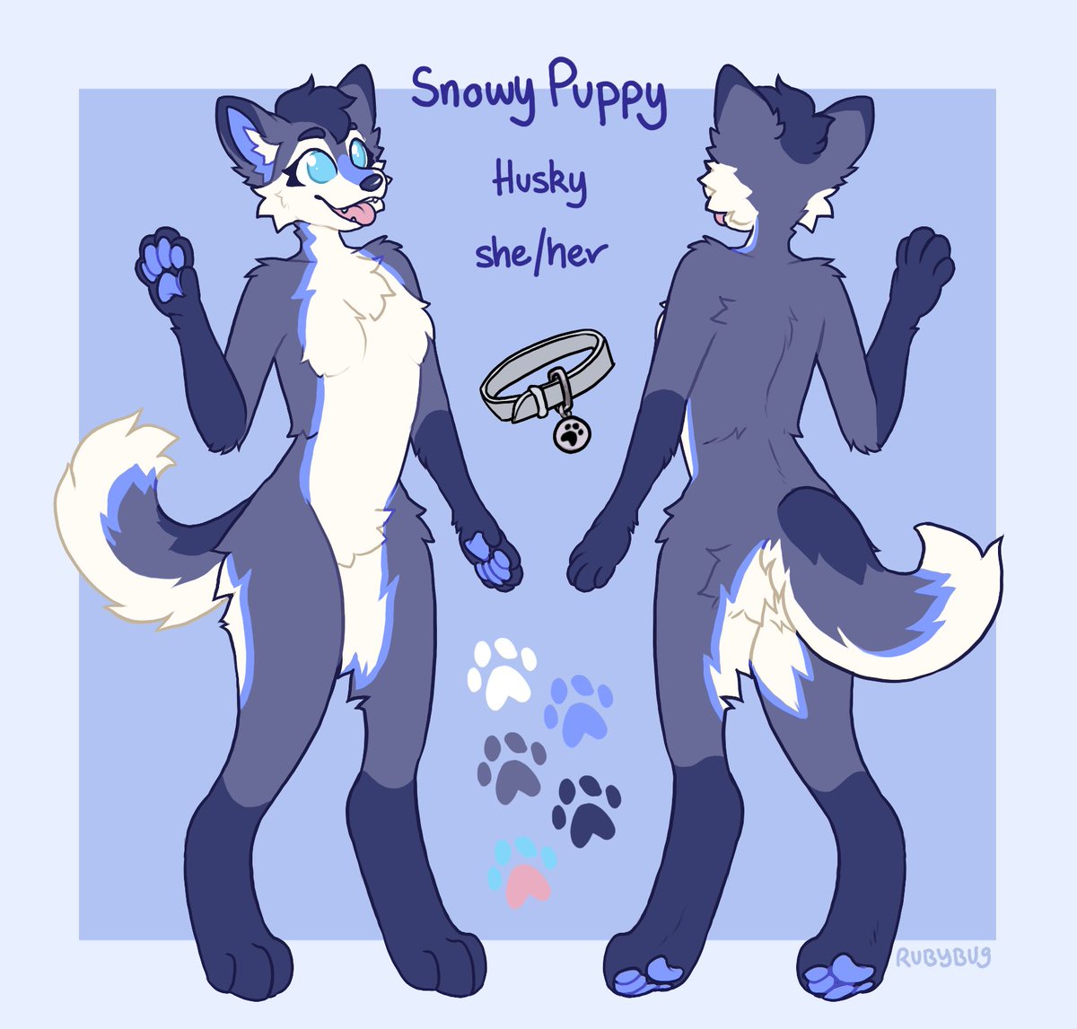 rubybugart's tweet photo. A ref sheet comm ! 🐾❄️ https://t.co/wtv8Fi80jj