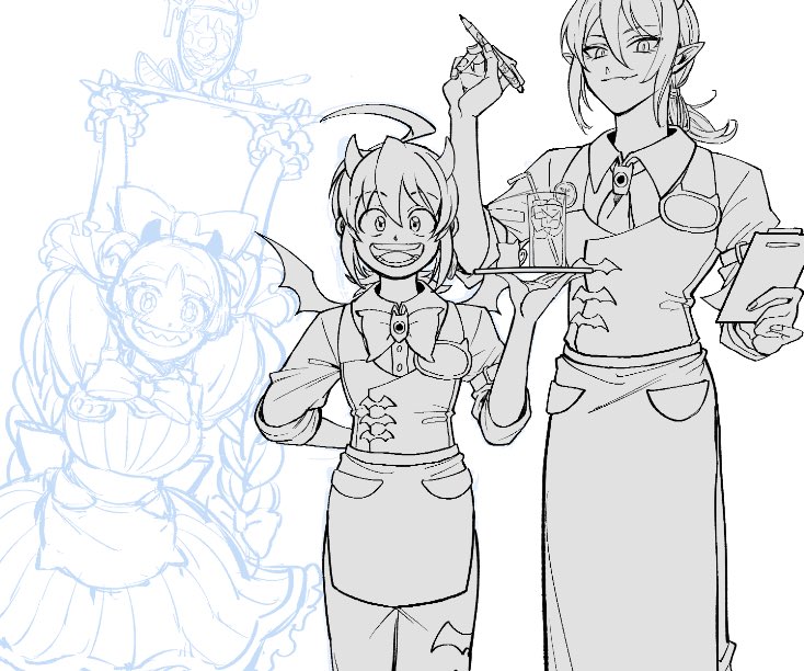 prpr_sr's tweet image. かわいく描けたかも