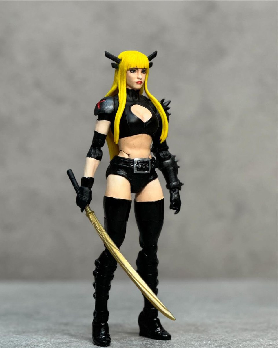 Marvel Legends X-Men Magik by @otaka_bx! #Marvel #MarvelComics