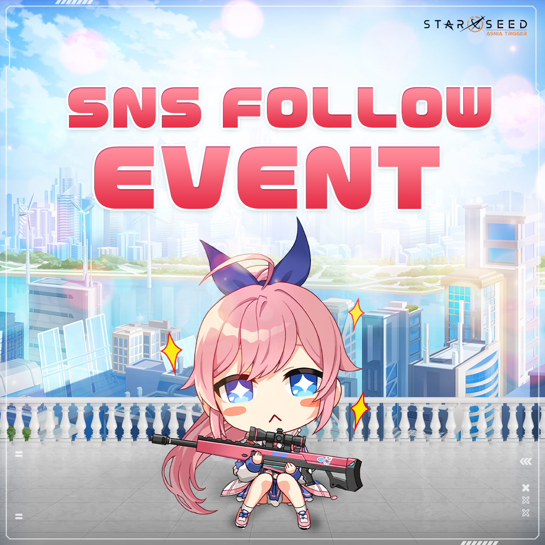STARSEED_GLOBAL's tweet photo. Hello Architects! 📢

We are excited to announce the first ever social media follow event for Starseed: Asnia Trigger! 🔥

[Details]
https://t.co/UAF90DAYuG ✅

You can also head to our official discord for more information!  (link to our socials in bio)

🌟Thank you! 🌟 https://t.co/b0uinIiqPI