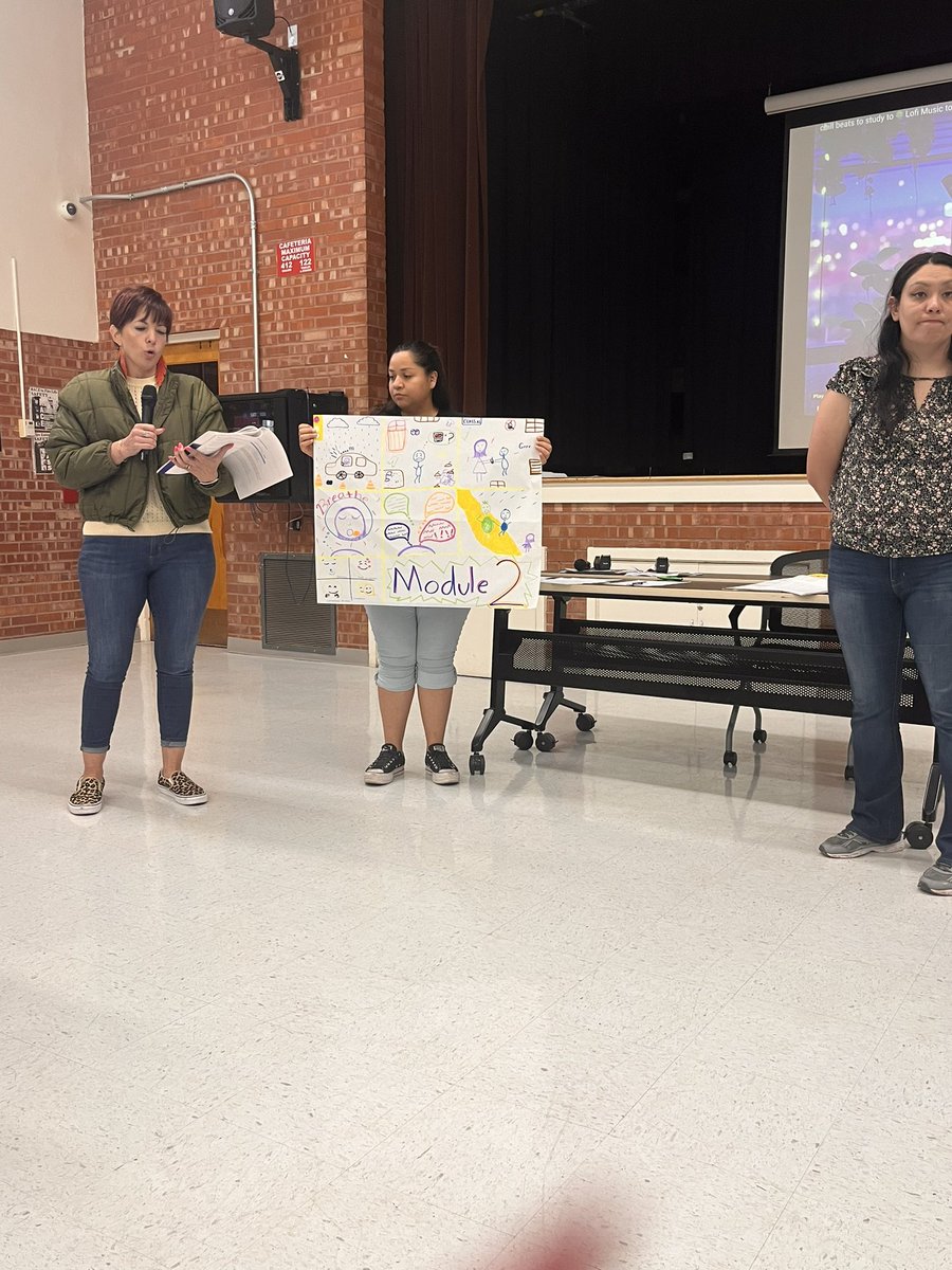 EPISDWeallcount's tweet photo. Busy bees 🐝 this week, but finding time to post more CPI participants actively sharing what they have learned! The experiences they humbly and light heartedly share remind the audience of the emotional crisis we are learning to safely de-escalate. @ELPASO_ISD #weallcount https://t.co/JQlZpqCljW