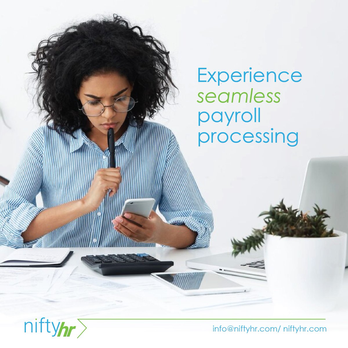 NiftyHR's tweet photo. Experience seamless payroll processing, employee data management, and more with our HR software. See how it can benefit your business. Schedule a demo now. #NiftyHR #HRtech #Payroll #Demo https://t.co/gmcXHptlsv