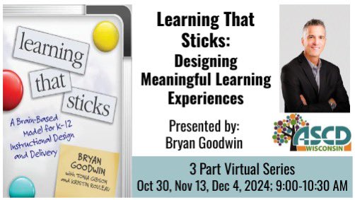 Wisconsin ASCD (@wisconsinascd) on Twitter photo Have you registered for the <a href="/bryanrgoodwin/">Bryan Goodwin</a> series? This particular learning exclusive to WASCD folks. Knowing the science of learning is critical to avoid initiative fatigue. Learn and do what works. sites.google.com/wascd.org/wasc… Have you registered for the <a href="/bryanrgoodwin/">Bryan Goodwin</a> series? This particular learning exclusive to WASCD folks. Knowing the science of learning is critical to avoid initiative fatigue. Learn and do what works. sites.google.com/wascd.org/wasc…
