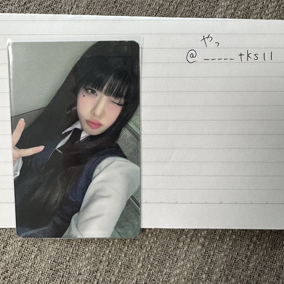 _____tks11's tweet photo. @meloayane_ 検索より失礼します。
通常盤の高見を所持しております。
同種佐々木との交換可能でしょうか？ https://t.co/k39ni81Vie