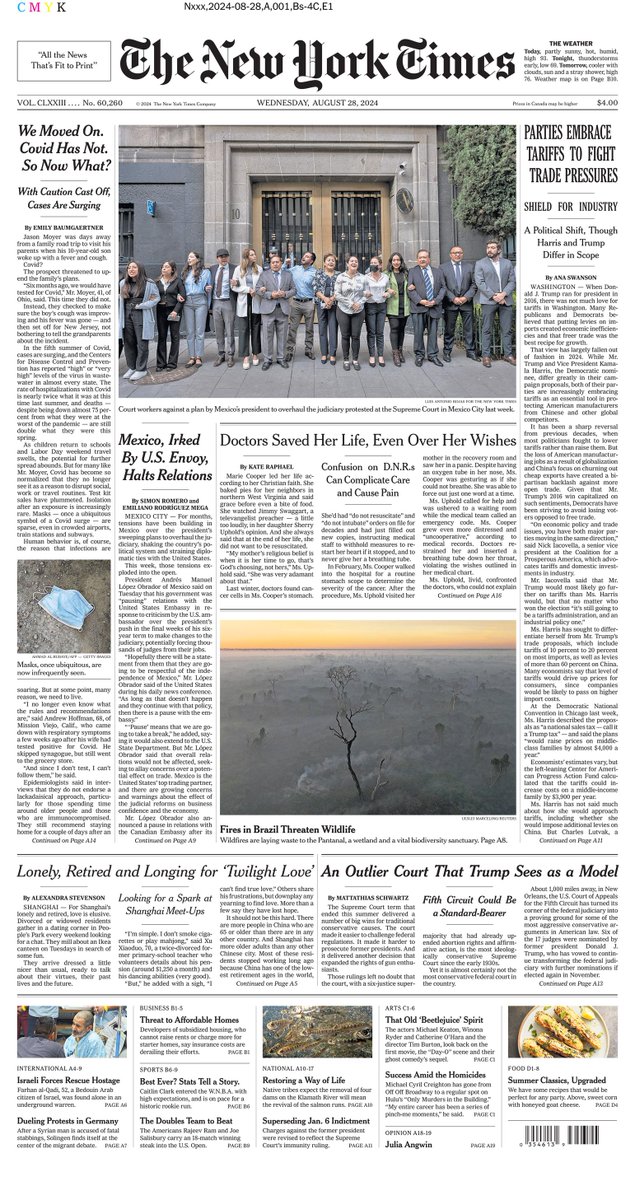 JorgeSS66's tweet photo. En PP del @nytimes "🇲🇽, molesto por el embajador de 🇺🇸, detiene las relaciones. Por meses las tensiones han aumentado en🇲🇽por los planes del presidente de arrasar la judicatura, sacudiendo el sistema político del país y tensionando los lazos diplomáticos con 🇺🇸". https://t.co/cOW7hQSRxq