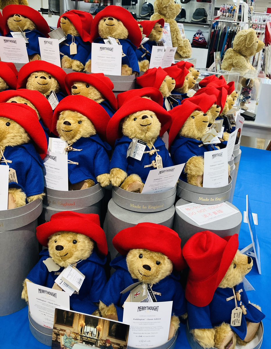 英国展2024🇬🇧】 かわいいパディントン🐻のぬいぐるみ😍 #日本橋三越