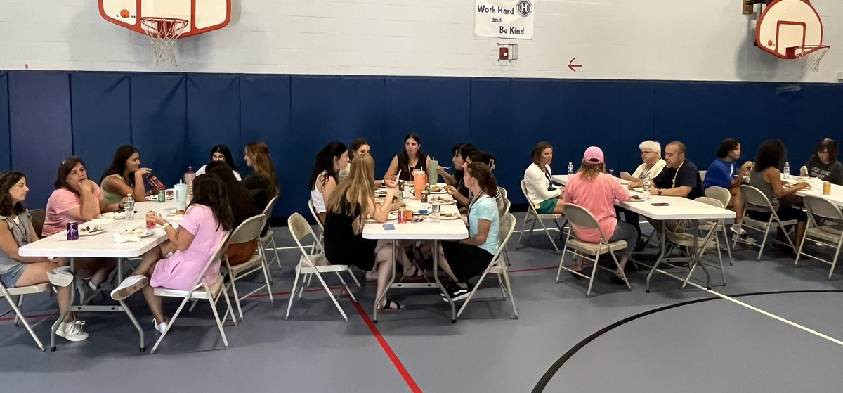 Welcome Back barbecue for staff. My favorite way to launch a year! #leadlap