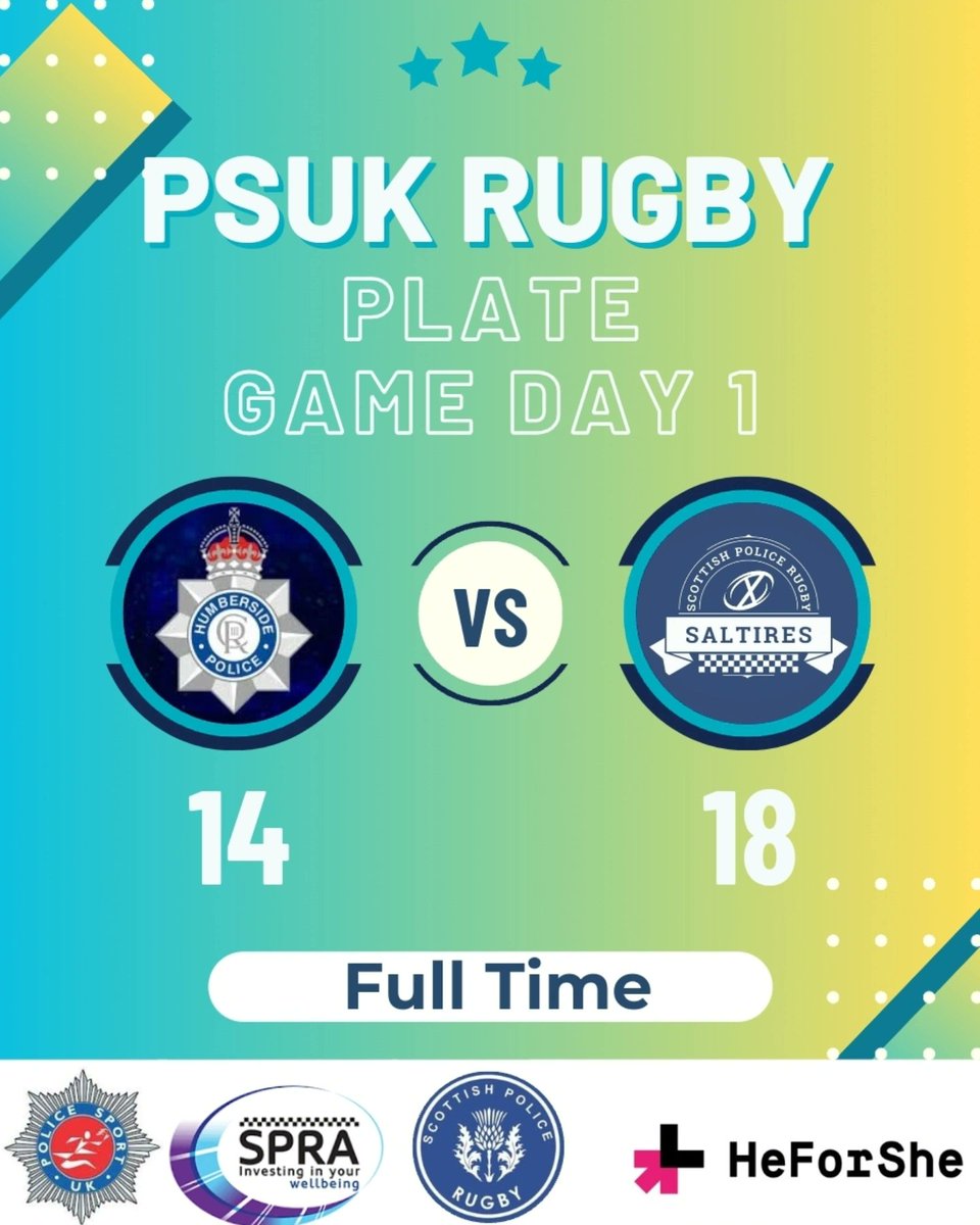 Scottish Police Saltires Rugby tweet media