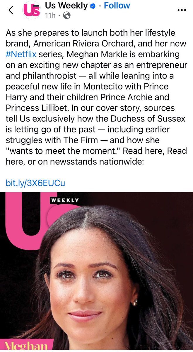 i_b_rob's tweet photo. @sage1411 … not quite letting go of the past #MeghanMarkle when you have a vice grip on that title to get your stories out #striptheirtitles #justdoitkingcharles
#MeghanMarkleEXPOSED #usmagazine https://t.co/oDTPtxZ6UH