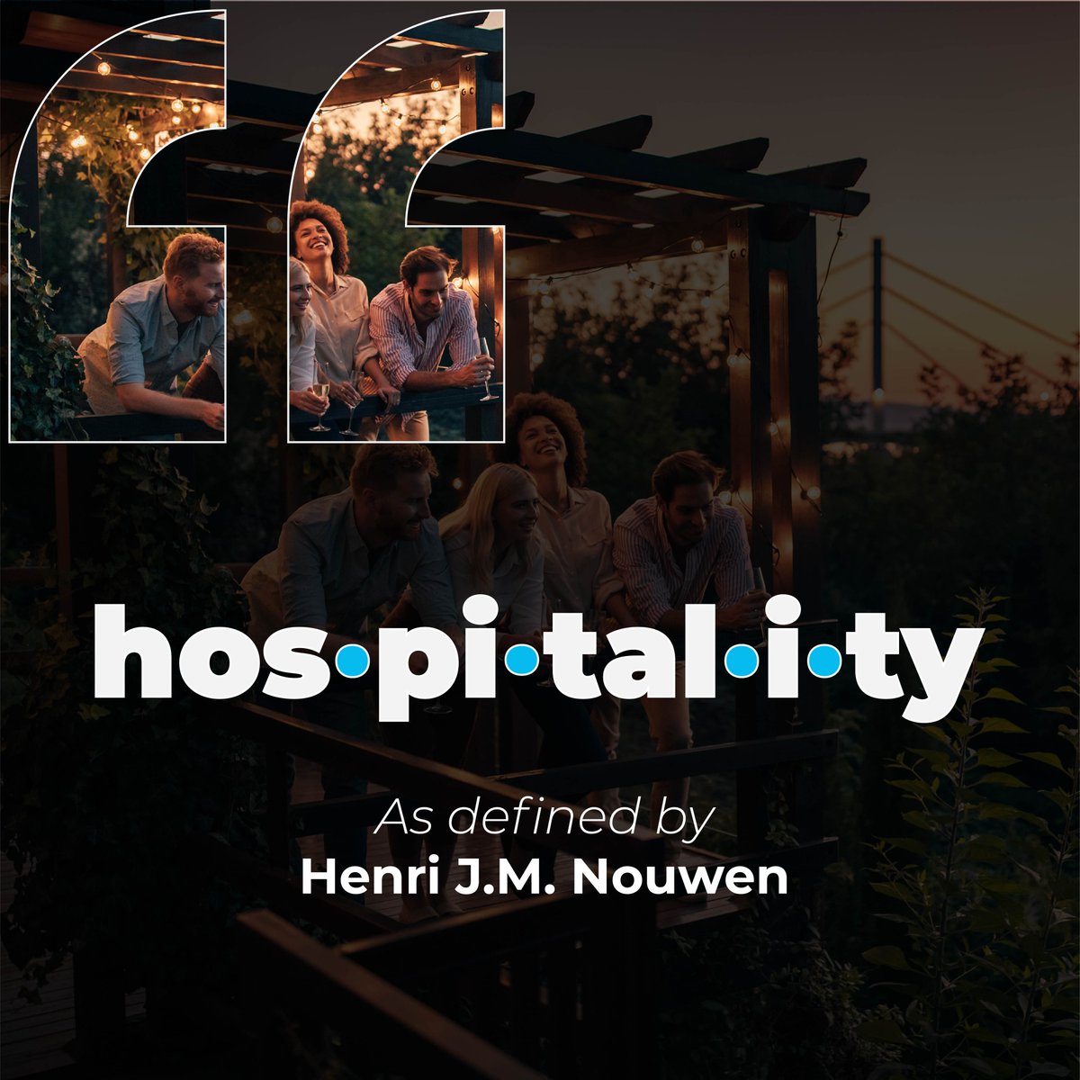 👇This hits. 

"Hospitality means primarily the creation of free space where the stranger can enter and become a friend instead of an enemy. Hospitality is not to change people, but to offer them space where change can take place." 

-Henri J.M. Nouwen