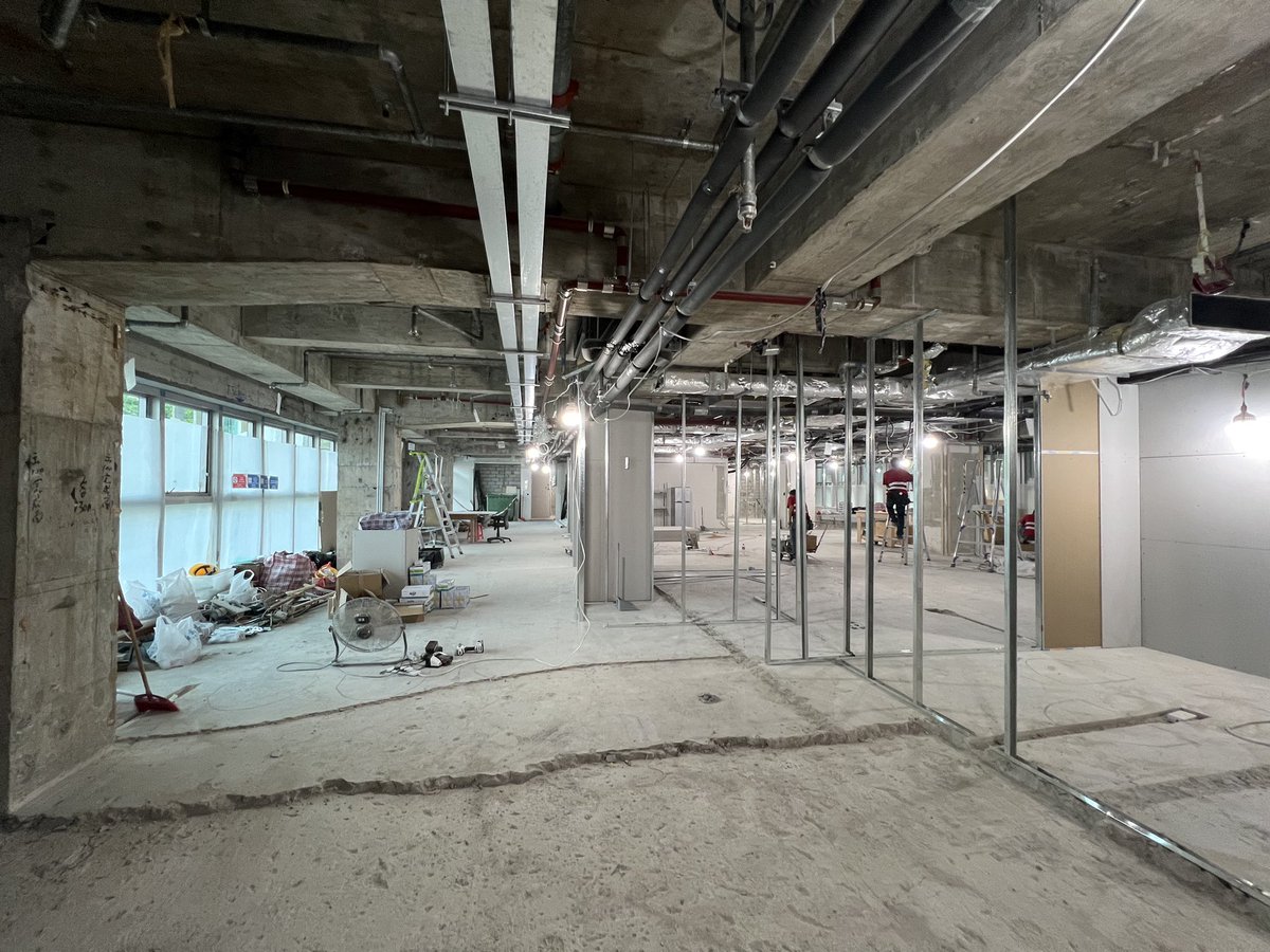 GM_lrc_hk's tweet photo. The new Library is taking on shape and the renovation work is on schedule… #excitingstuffishappening #library #lrc #hongkong #continuousimprovements #betterthanyesterday https://t.co/oiIndjNcVX