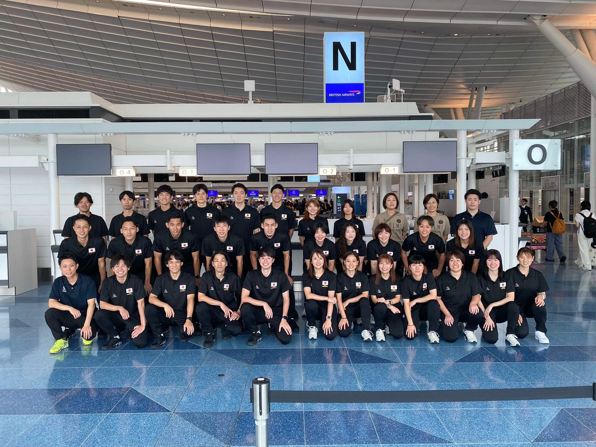 タイで行われる世界選手権に向けて出発！
頑張ってきます🇹🇭