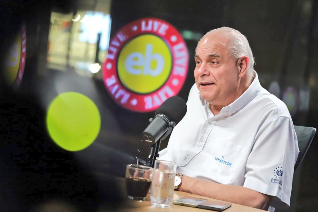 CONAMYPESV's tweet image. &quot;#PROGAMYPE le da garantía a la #MYPE para que los bancos no tengan excusas para que les presten a los empresarios&quot;, comentó @PaulDSteiner