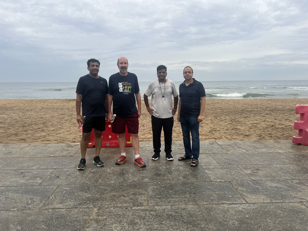 Ponniah Vanamoorthy (@drponns) on Twitter photo #ncsi2024#chennai #thalaivaa with <a href="/claudehemphill/">Claude Hemphill</a> <a href="/ncsi2024/">NCSI 2024</a> <a href="/NCSIofficial/">Neurocritical Care Society of India</a> <a href="/neurocritical/">Neurocritical Care Society</a> <a href="/ISNACCINDIA/">ISNACC</a>
Great to start the meeting with a run with Prof Hemphill .. looking forward for a wonderful meeting #ncsi2024#chennai #thalaivaa with <a href="/claudehemphill/">Claude Hemphill</a> <a href="/ncsi2024/">NCSI 2024</a> <a href="/NCSIofficial/">Neurocritical Care Society of India</a> <a href="/neurocritical/">Neurocritical Care Society</a> <a href="/ISNACCINDIA/">ISNACC</a>
Great to start the meeting with a run with Prof Hemphill .. looking forward for a wonderful meeting