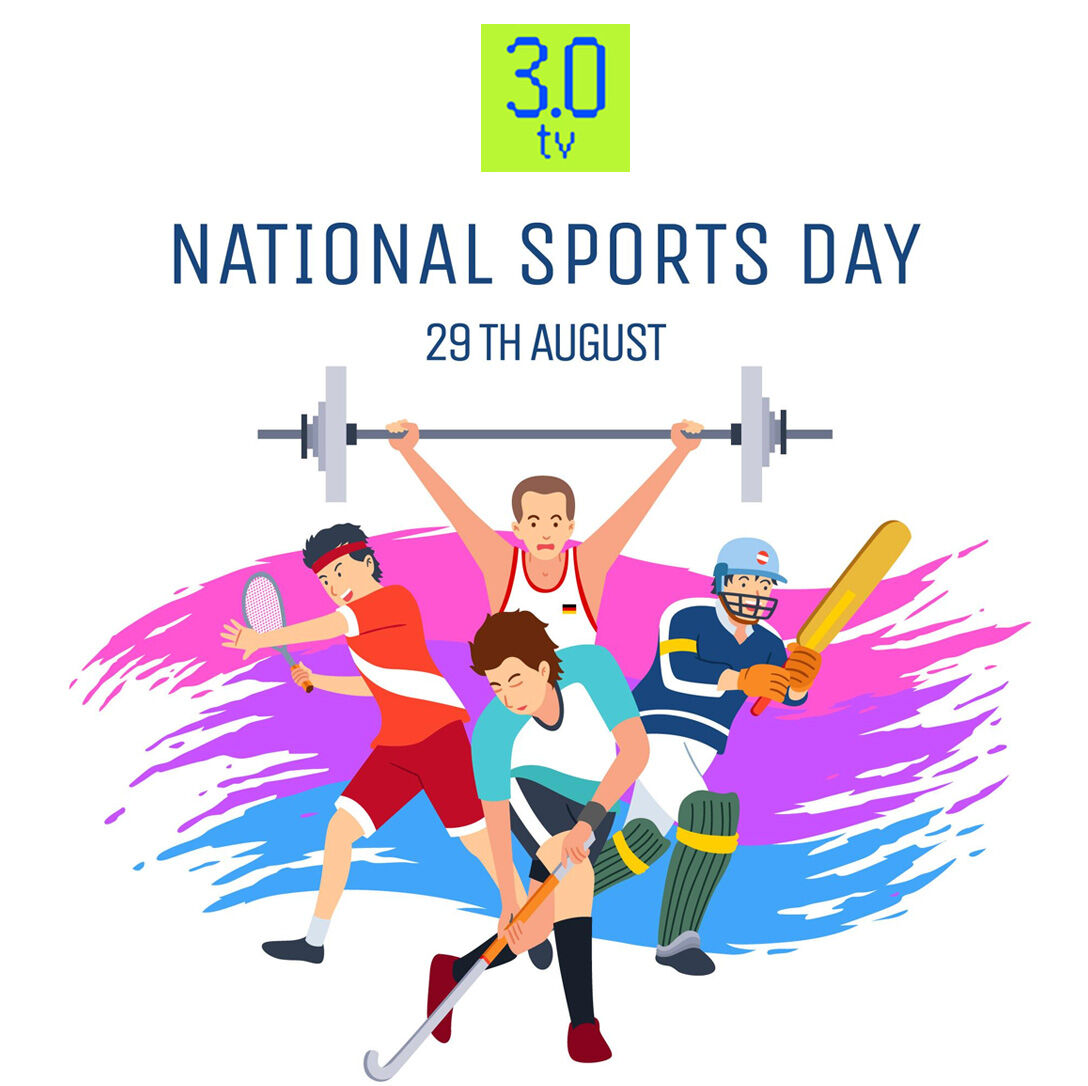 reallive3tv's tweet photo. Sports bring us together and push us forward. 🌟🏈 #HappyNationalSportsDay to all the players and fans out there!
Check out our Website for more information https://t.co/RYqP3GMbeJ
#CelebrateSports #SportsDay #NationalSportsDay #SportsForEveryone #Sports4Unity #MajorDhyanChand https://t.co/aB266y6RiP