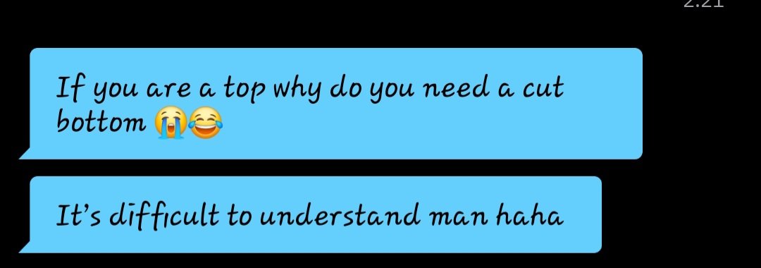 desiman131's tweet photo. 'iF yOuR a ToP, why Do you LiKe cOcK'

If I wasn't attracted to cock, I'd go fuck a lady. Ladies have asses, like men do, and a majority have better asses. Some of you thick men need to understand that liking cock doesn't stop you from being a top. https://t.co/HFhxa11POX