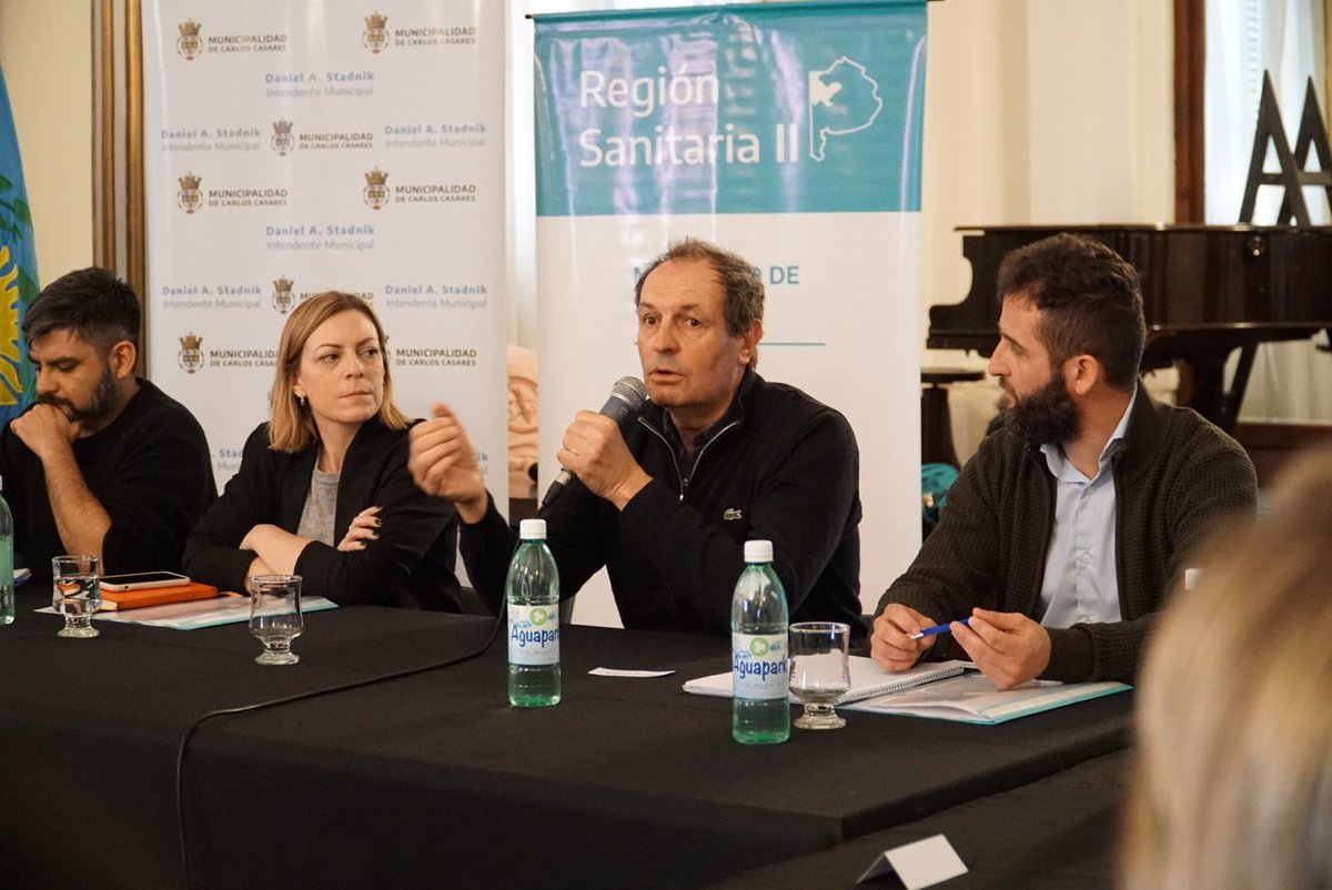 Pedrojota83's tweet photo. Agradezco al intendente @danielstadnik_ de @MuniCasares por acompañarnos durante la apertura y la jornada del #Coresa de @RegSanII en dicho municipio como anfitrión 📍 https://t.co/sRwc229e31