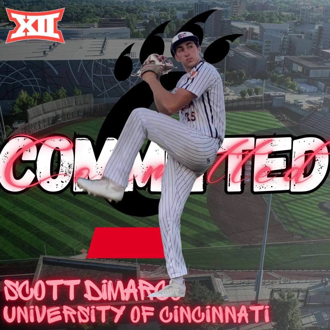 I am excited to announce my commitment to the University of Cincinnati.  I’d like to thank God, my family,  my coaches, and my teammates for making me the player I am today.  Words can’t describe how thankful I am for their support.  A huge thank you to the Cincinnati coaching