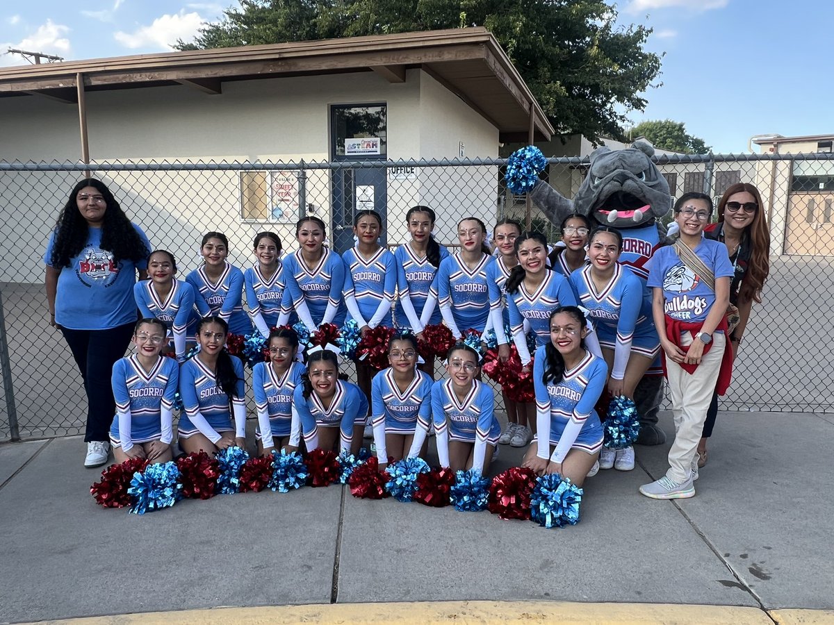Once upon a Soco Hoco… our bulldogs are parade-ready! <a href="/NCarrillo_SMS/">N.C. ✨</a> <a href="/Socorro_Middle/">Socorro Middle</a>