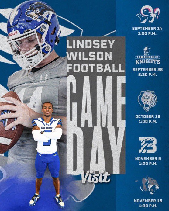 Thankful for the invite <a href="/CoachMattOgle/">Matt Ogle</a> ! can’t wait to get on campus. 
@LWC_Football <a href="/CheathamCoFB/">Cheatham County Football</a> <a href="/SBurton615/">Scott Burton 🏈 🏀</a>