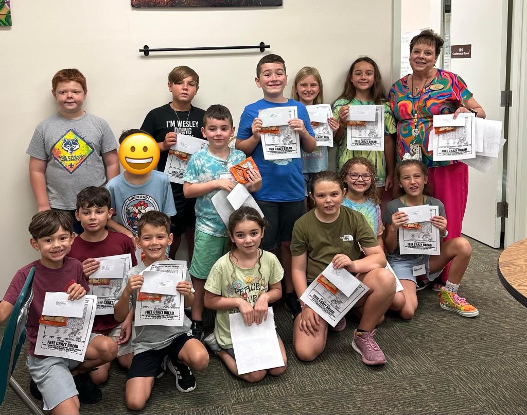 19 students honored for their success with the Superintendent’s Summer Reading Challenge.  Way to go Sugar Mill Panthers!  <a href="/sugarmillpride/">Sugar Mill</a> <a href="/volusiaschools/">Volusia County Schools</a>