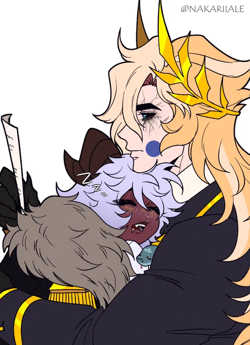 no matter what universe, Michael will always love Emily more than anything#HazbinHotel #RuddyHotel #HazbinHotelMichael #HazbinHotelEmily #HazbinHotelOC 