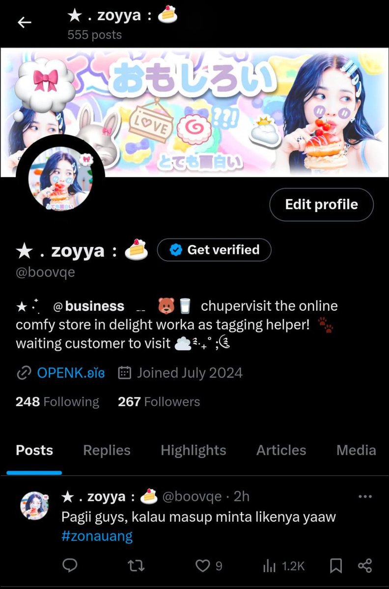paczific's tweet photo. @aizseu WTS ACC BA RECEHAN masuk ht

💸 angie 43.000, zoyya 47.000

♡̷ verif E-mail only
♡̷ go green 
♡̷ masuk mt &amp; ht 
♡̷ belum pernah ke-lock
♡̷ dapat pass email https://t.co/4tkFubPbJN