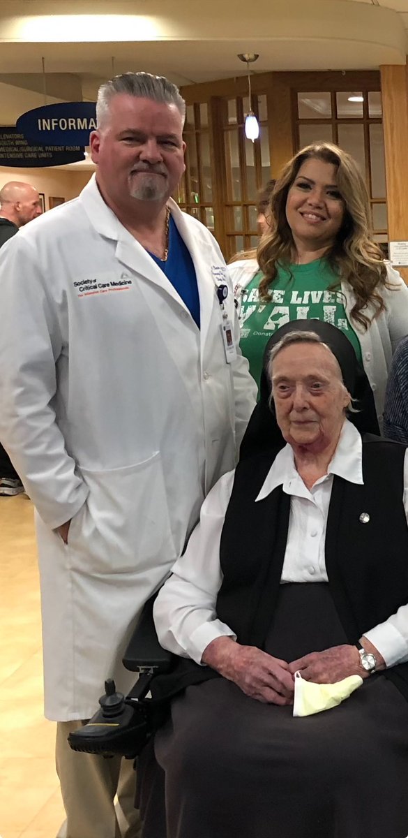 Beam_WmR's tweet photo. The St Mary’s family lost a guiding vision for its mission and a guardian of its pillars. I will miss our conversations and it was my privilege to care for her. https://t.co/3pXkSqf0IL