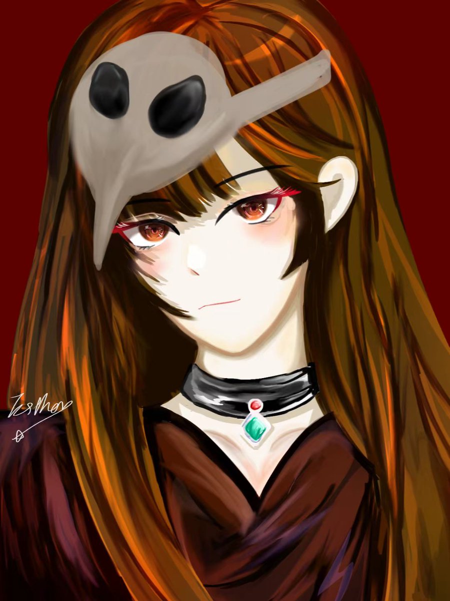 The_dawnEsther's tweet photo. Nostra
but I forgot when I drew her, maybe it was a few months ago.🤔
And the second painting wasn't very detailed.😢
#rainimator https://t.co/dwTn83qRbI