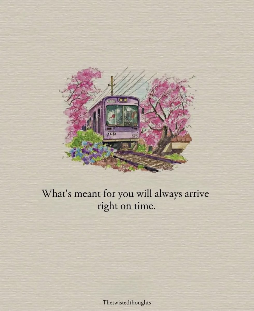 This. I’ve always been a believer that my steps are ordered and that doors open ON TIME! 💕