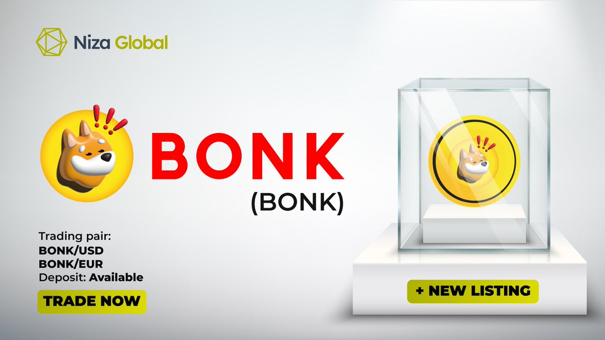 BONK will be listed on Niza Exchange ( bonkcoin.com ) <a href="/bonk_inu/">BONK!!!</a> 🚀

BONK is the first Solana-based meme coin, created to bring fun and community-driven spirit to the Solana ecosystem. With its unique approach, BONK aims to empower the community through a fair token